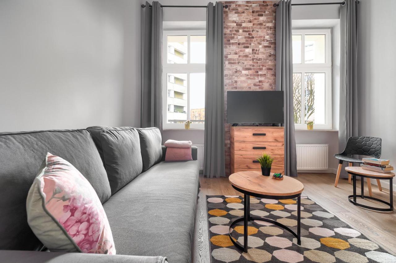 Margi Eos Apartament Large & Balcony Daire Szczecin Dış mekan fotoğraf