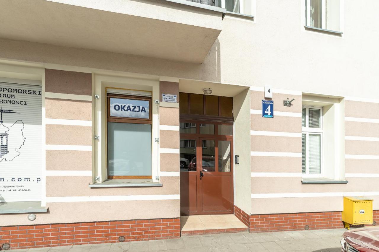 Margi Eos Apartament Large & Balcony Daire Szczecin Dış mekan fotoğraf