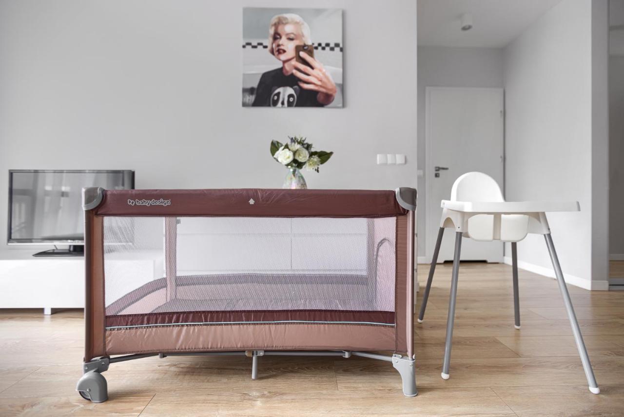 Margi Eos Apartament Large & Balcony Daire Szczecin Dış mekan fotoğraf